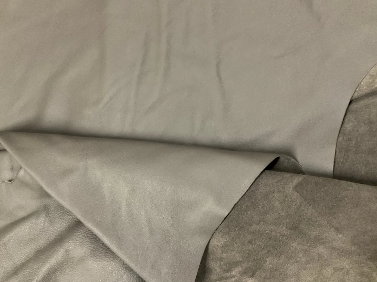 Leather House Runderleer Paneel 40x30 Zwart 1,3 mm