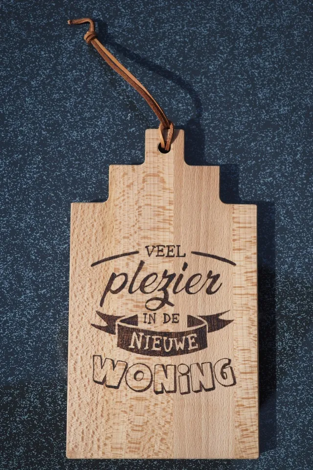Astrid Brouwers Hollands Huisje plank L 26 cm beukenhout