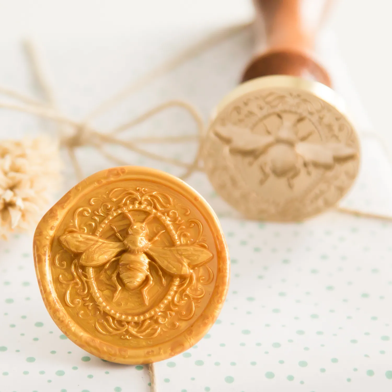 Jessy at Sea 3D Bee wax stempel 30 mm bij