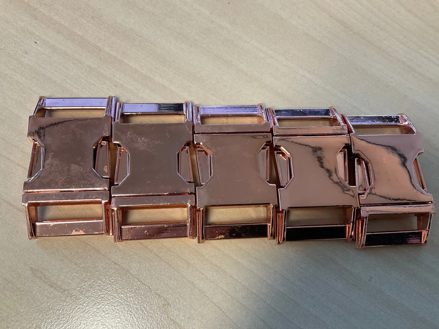 Leather House Gesp 30 mm goud voor tassenriemen