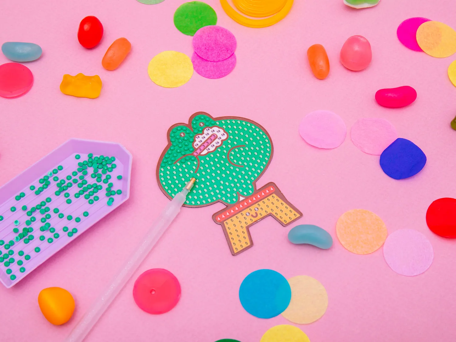 Petit Diamond kids party pack magnets 8 stuks NiniWanted