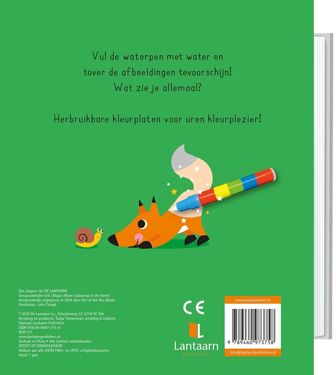 LTC-Leiden Magisch waterkleurboek In het bos