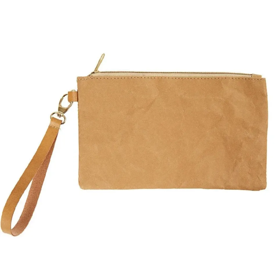 Bijounique Pols- make-uptas clutch faux leather 21 cm
