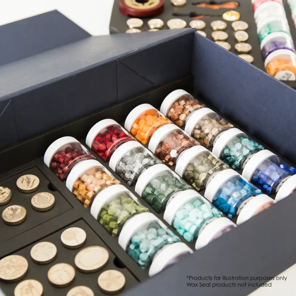 Jessy at Sea Wax Seal Organizer opbergbox leeg 39 cm