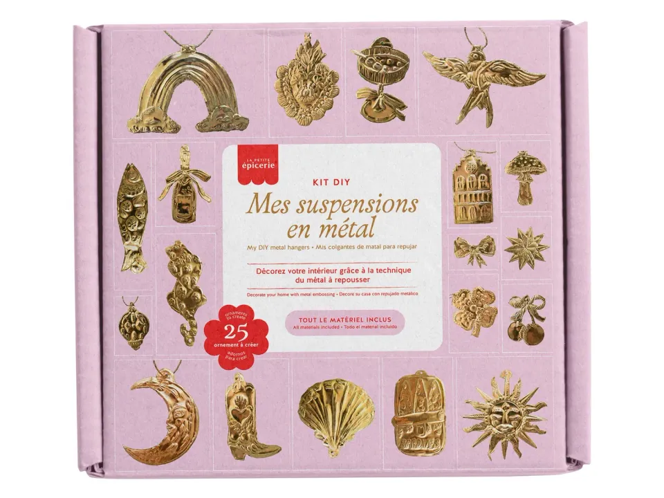 La Petite Epicerie Mes suspensions knutselset 25 stuks goud