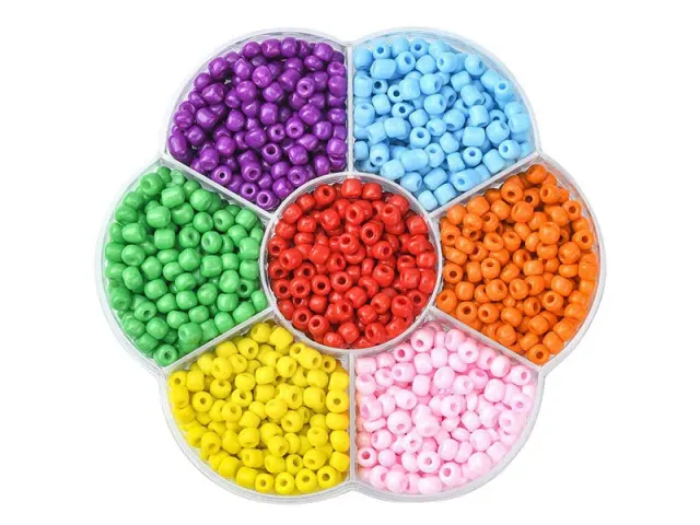 La Petite Epicerie rocailles kralendoos 7 kleuren 4 mm