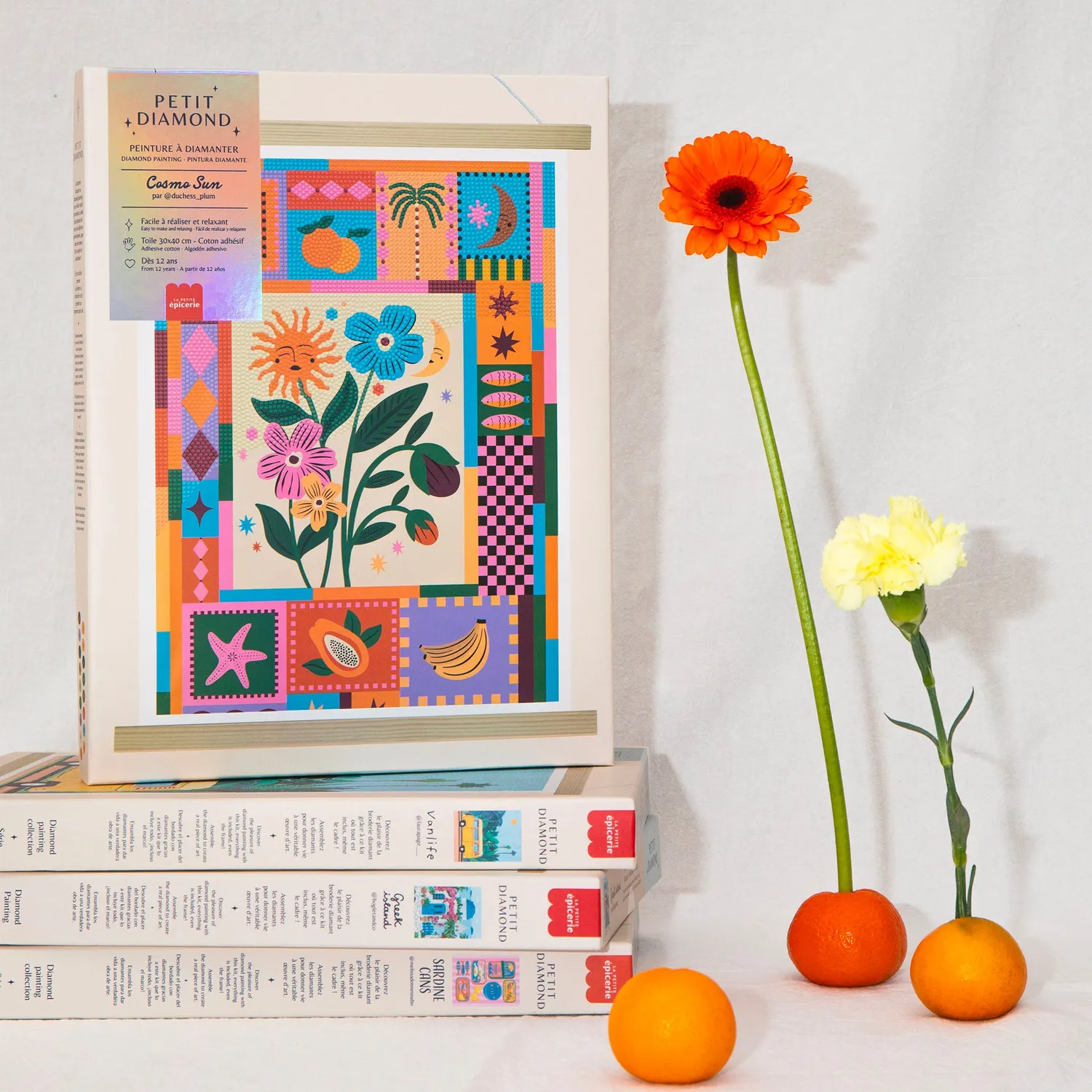 La Petite Epicerie Petit Diamond Cosmo Sun diamond painting