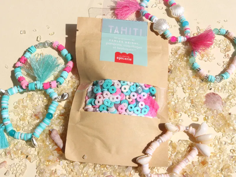 La Petite Epicerie Tahiti kralenmix heishi 50 gram zomer