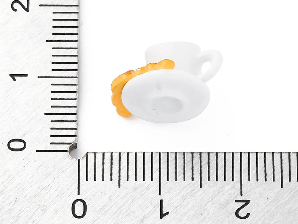 La Petite Epicerie bedel koffie goud emaille 15 mm per stuk