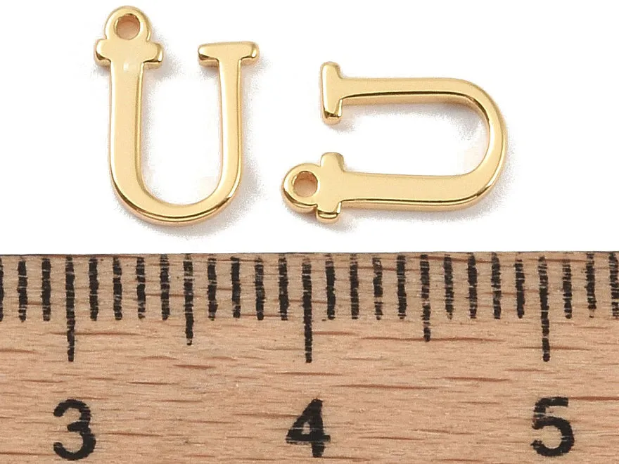 La Petite Epicerie letter U bedel goud per stuk