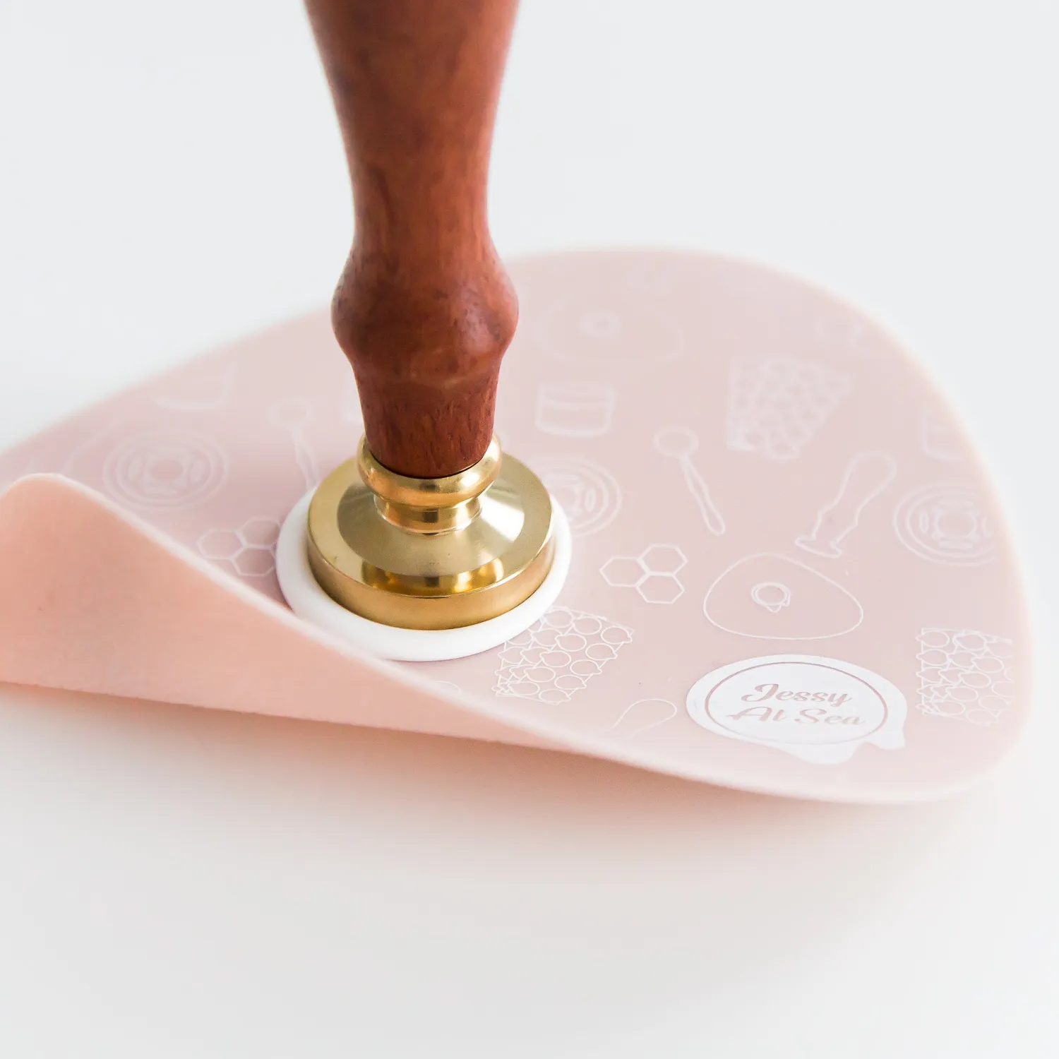 Jessy at Sea Wax Seal Mat zegelmat flexibel