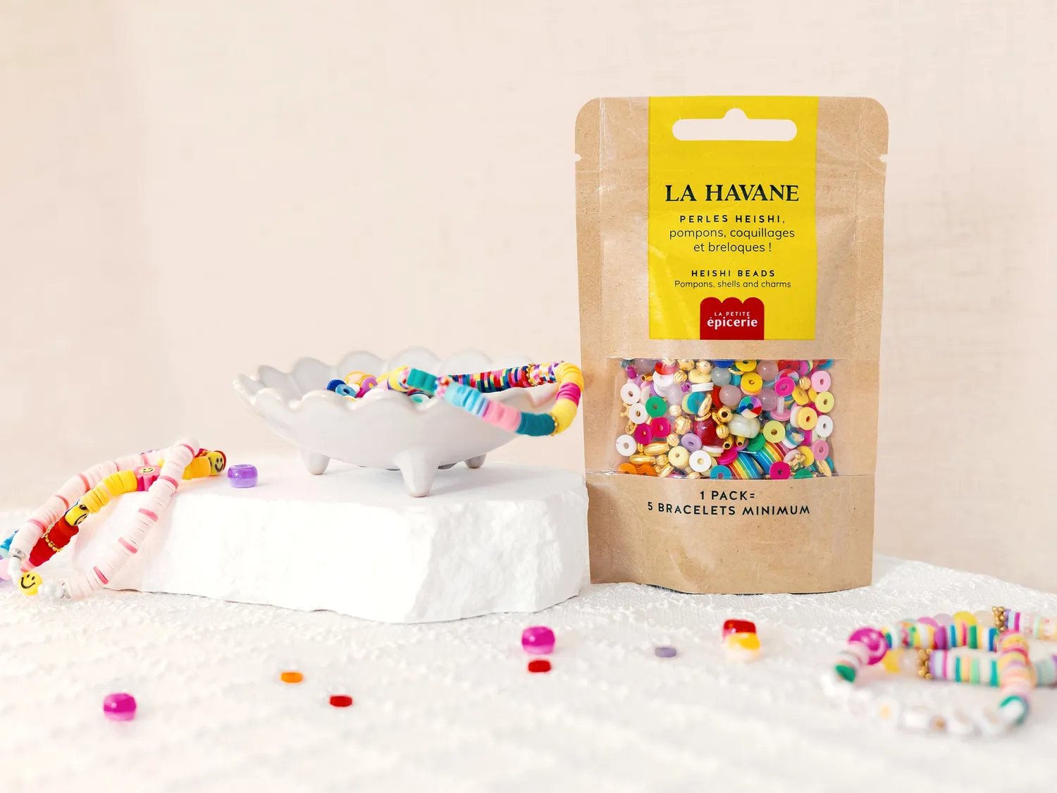 La Petite Epicerie La Havane heishi kralenmix 50 gram