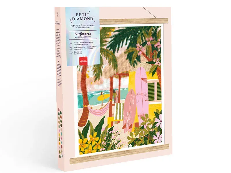 La Petite Epicerie Petit Diamond Surfboards diamond painting