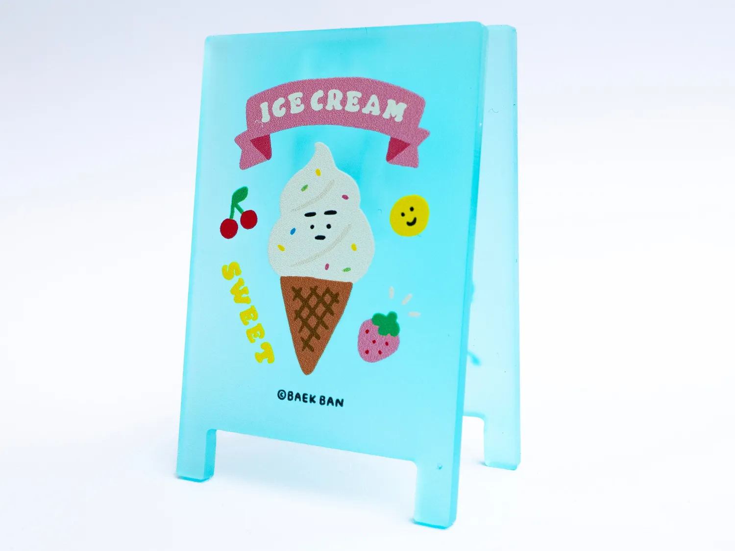 La Petite Epicerie Scrap IJs mini knijpers blauw frosted