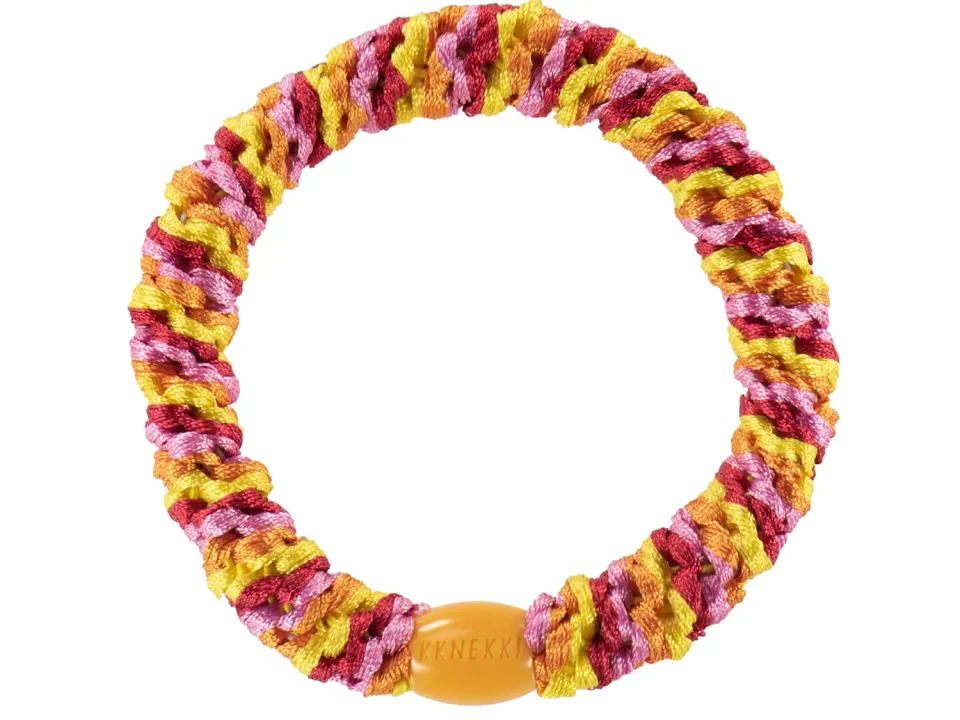 Kknekki Mix Orange Soleil haarelastiek classic oranje