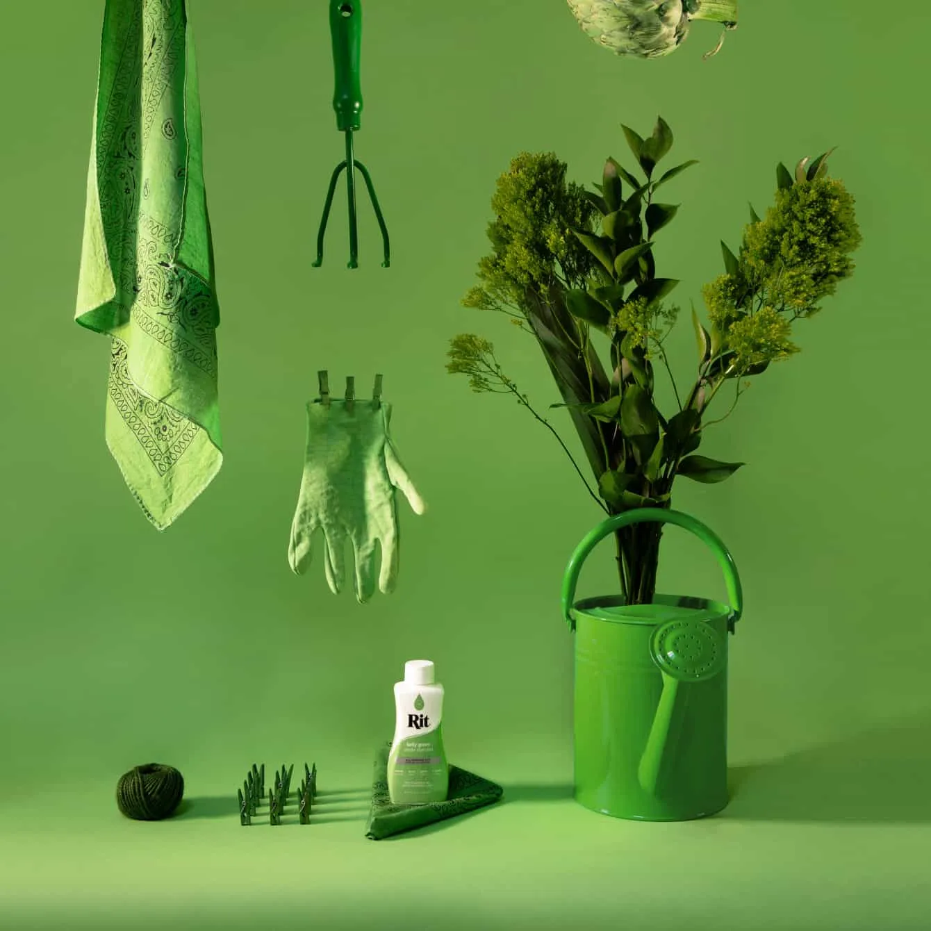Rit All-Purpose Kelly Green vloeibare textielverf grasgroen