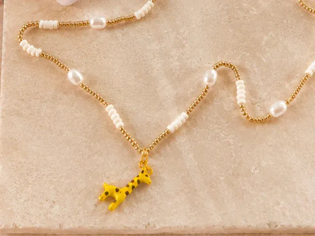 La Petite Epicerie Collier Girafe kralenketting diy-pakket giraf