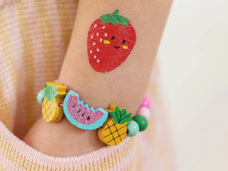 La Petite Epicerie Mon kit bijou armband fruit kind hout