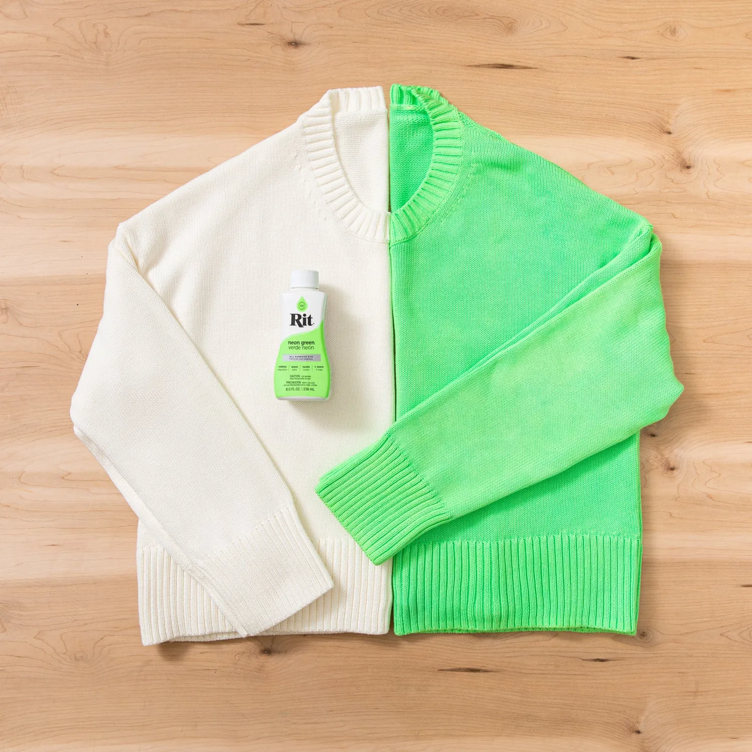 Rit All-Purpose Neon Green vloeibare textielverf neongroen