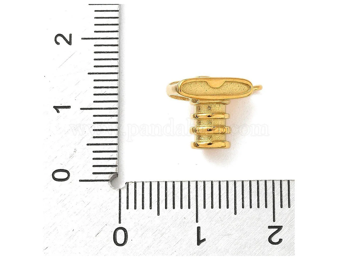La Petite Epicerie fototoestel bedel goud rvs per stuk