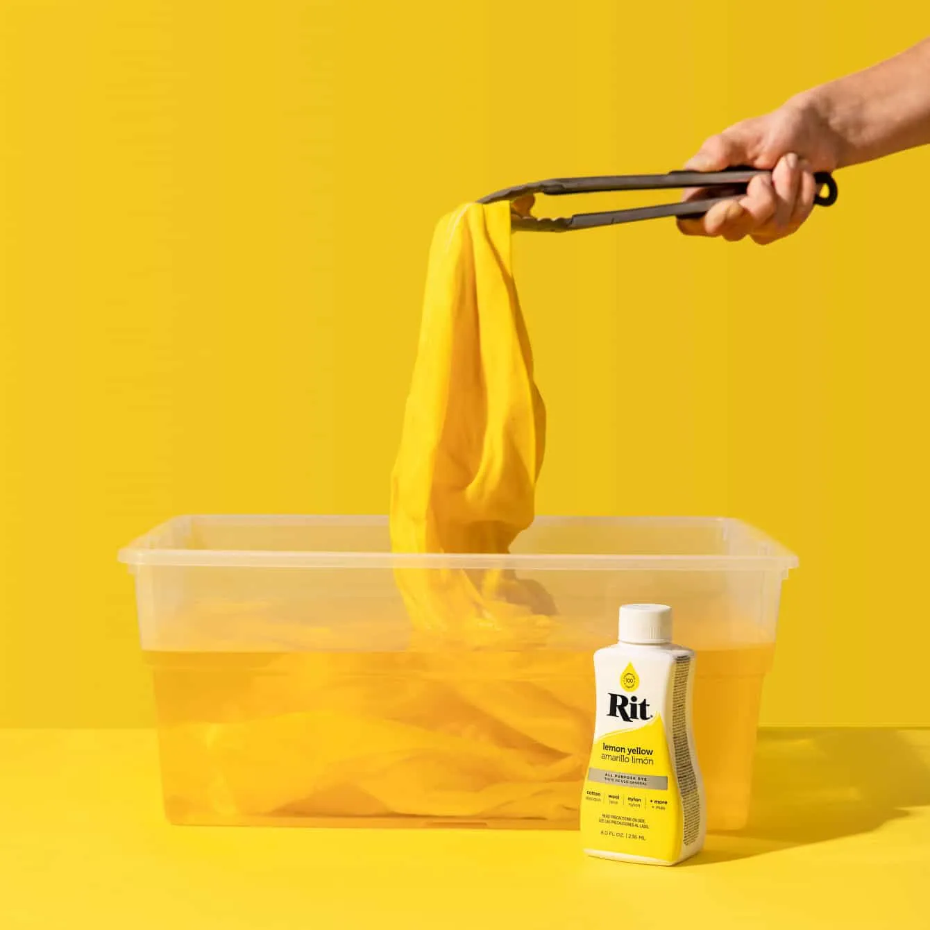 Rit All-Purpose Lemon Yellow vloeibare textielverf geel