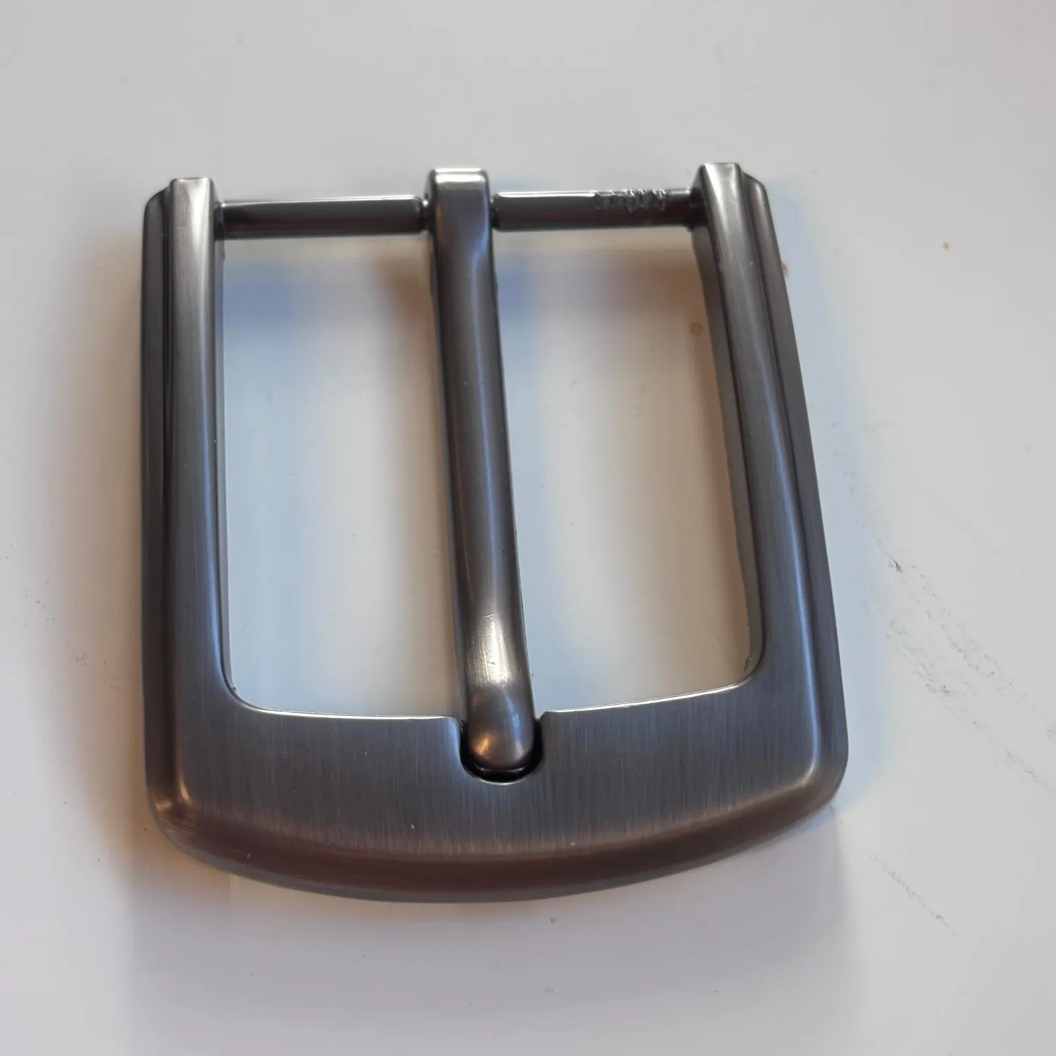 Leather House Modern Metallic riemgesp 40mm zilver