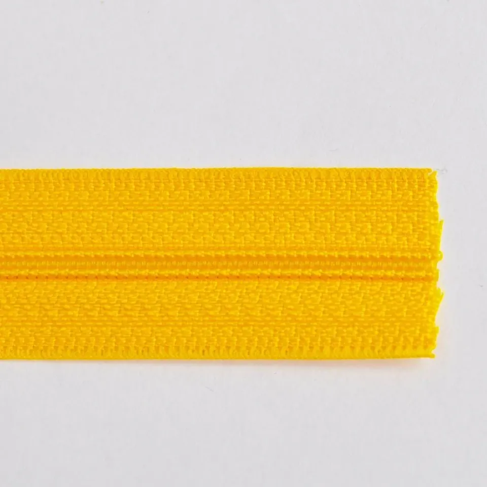 Leather House Rits nylon geel 4 mm per meter
