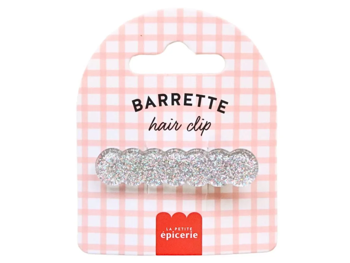 La Petite Epicerie Curvy Moonlight haarspeld zilver