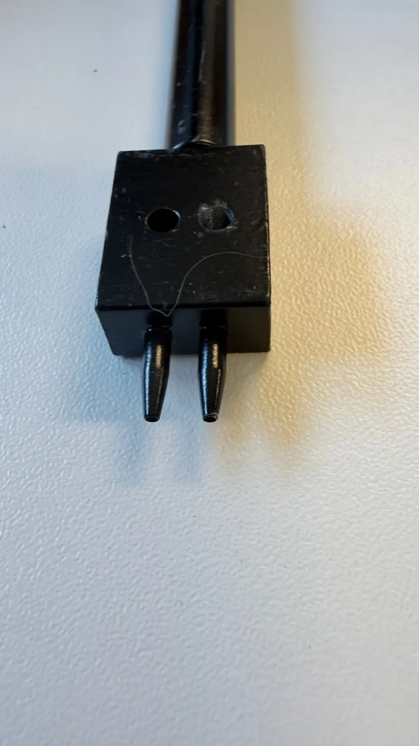 Leather House Pricker Round 4 mm prikijzer 2-tands