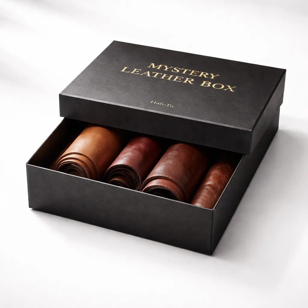 Leather House Mystery Leather Box leer Starter