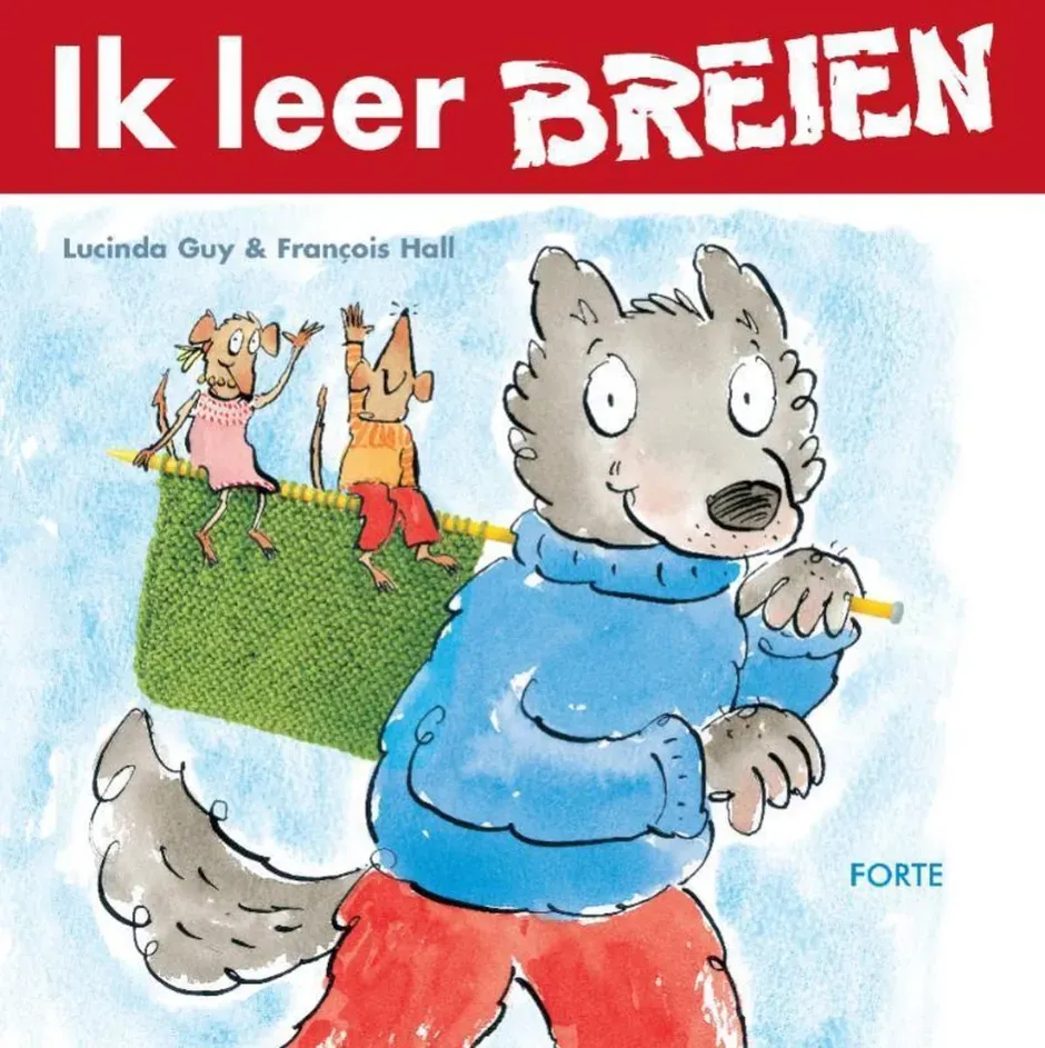 Ik leer breien breiboek voor kinderen 6-9 jaar met ontwerpen