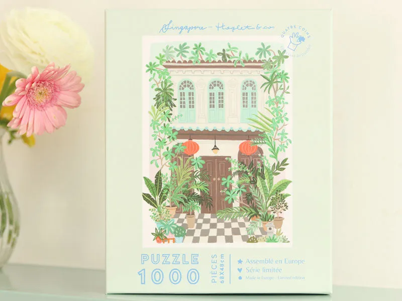La Petite Epicerie Singapore puzzel 1000 stukjes Hoglet&Co