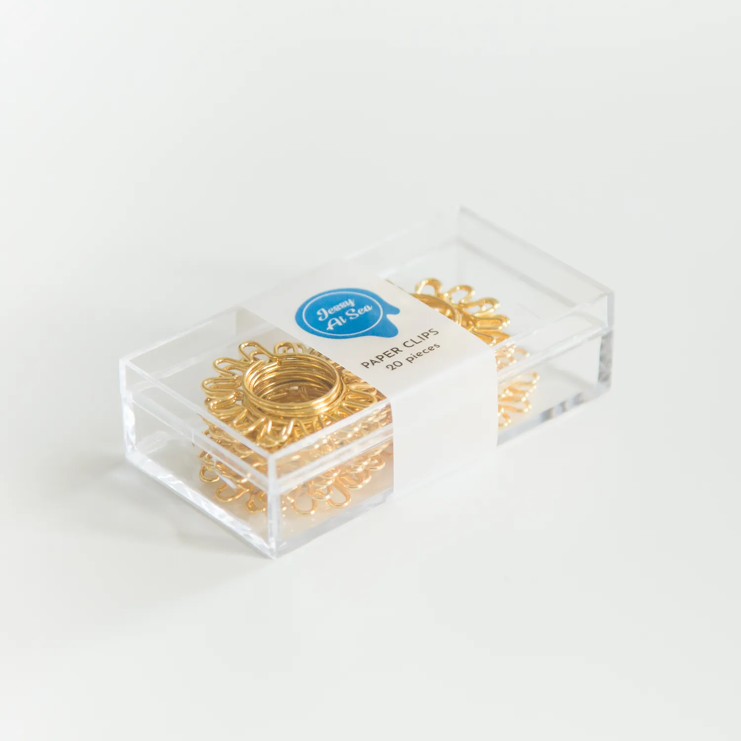 Jessy at Sea Sun paperclips goud 20 stuks 30 mm