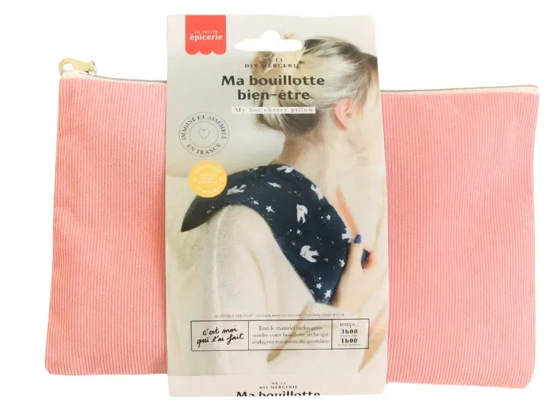 DIY Mercerie Kersenpitkussen naaikit Hirondelle katoen