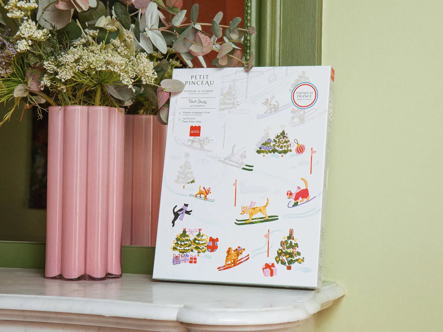 La Petite Epicerie Petit Pinceau Tout Shuss schilderen op nummer