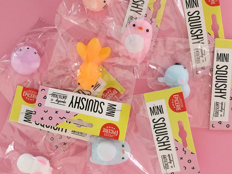 La Petite Epicerie squishy kat roze mini anti-stress 3 cm