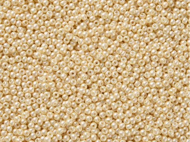 La Petite Epicerie rocailles kralen beige 2mm tube 10g glas
