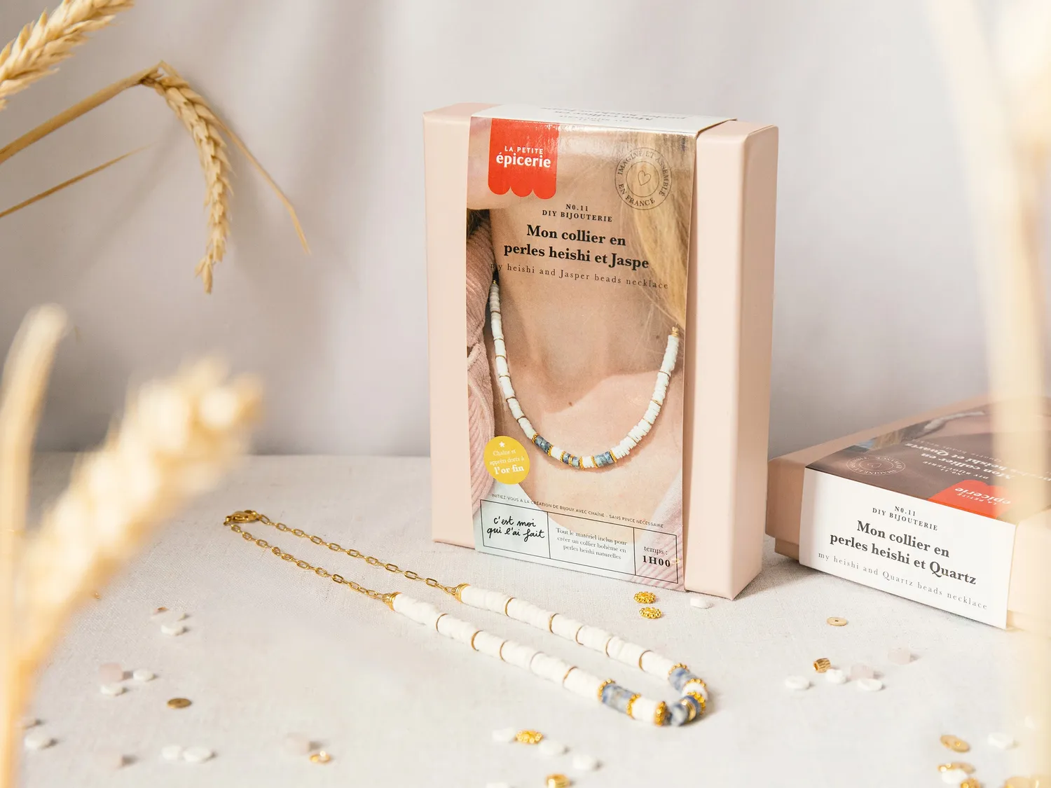 La Petite Epicerie DIY Bijouterie 11 heishi ketting pakket