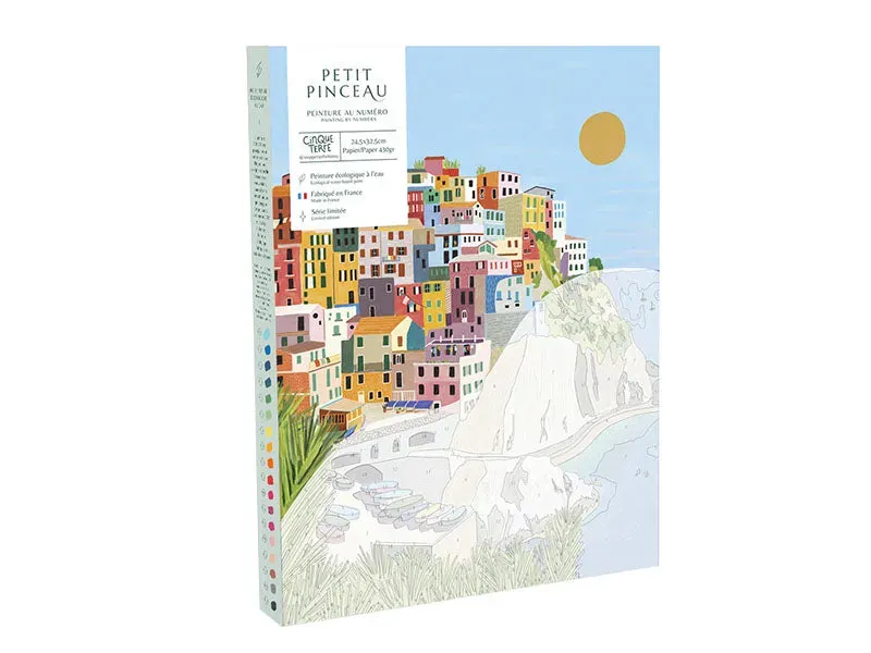 La Petite Epicerie Petit Pinceau Cinque Terre schilderen op nummer