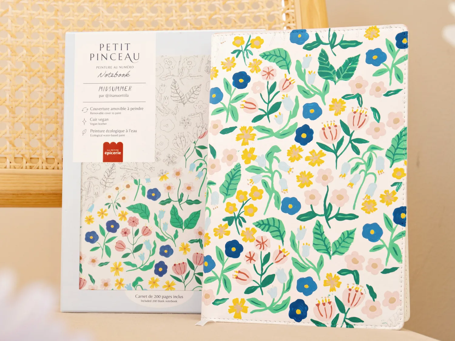 La Petite Epicerie Petit Pinceau Midsummer notebook schilderen