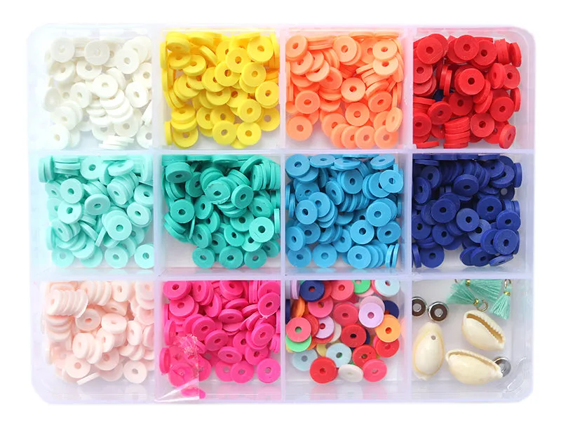 La Petite Epicerie POP Heishi kralen 6 mm 11 kleuren