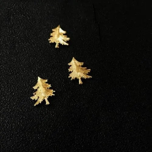 Bijounique Deco charms Kerst zakje 3 stuks 2 x 1 cm