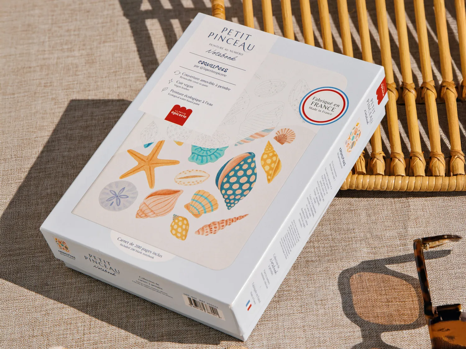 La Petite Epicerie Petit Pinceau Coquillage notitieboek A5