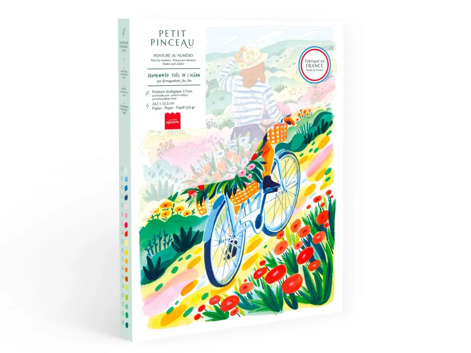 La Petite Epicerie Petit Pinceau Promenade Oceaan schilderen op nummer