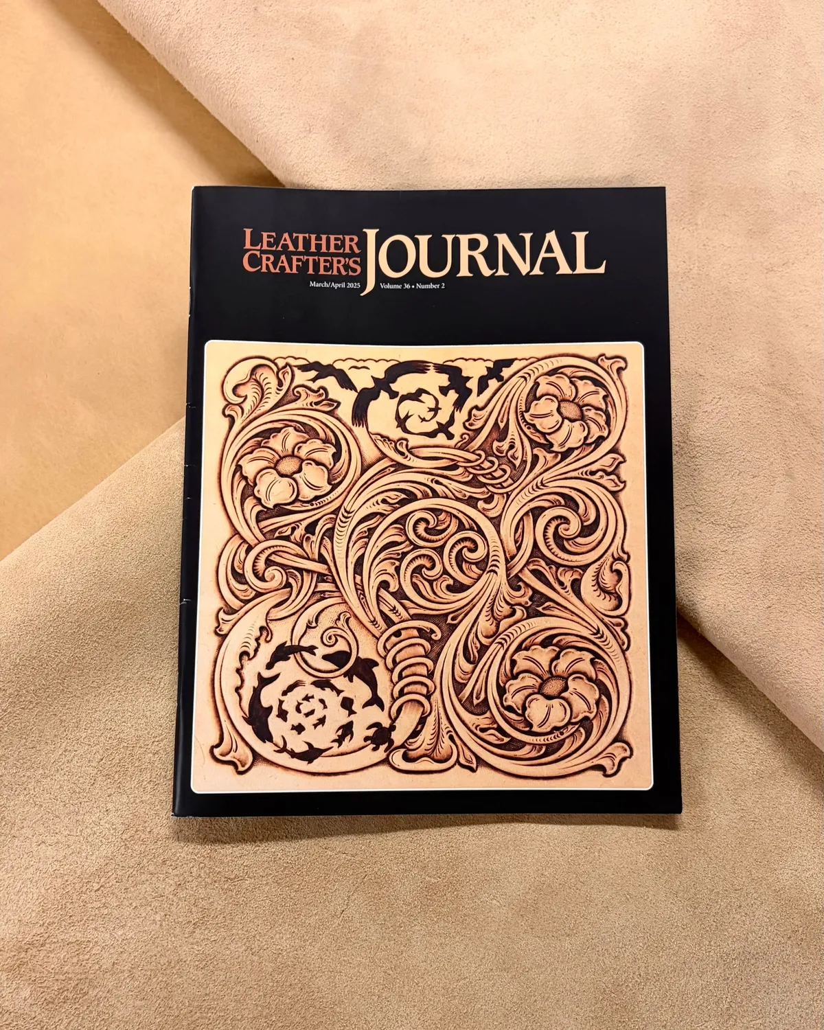 Leather House Leather Crafter's Journal 2026 Tijdschrift Jan-Feb