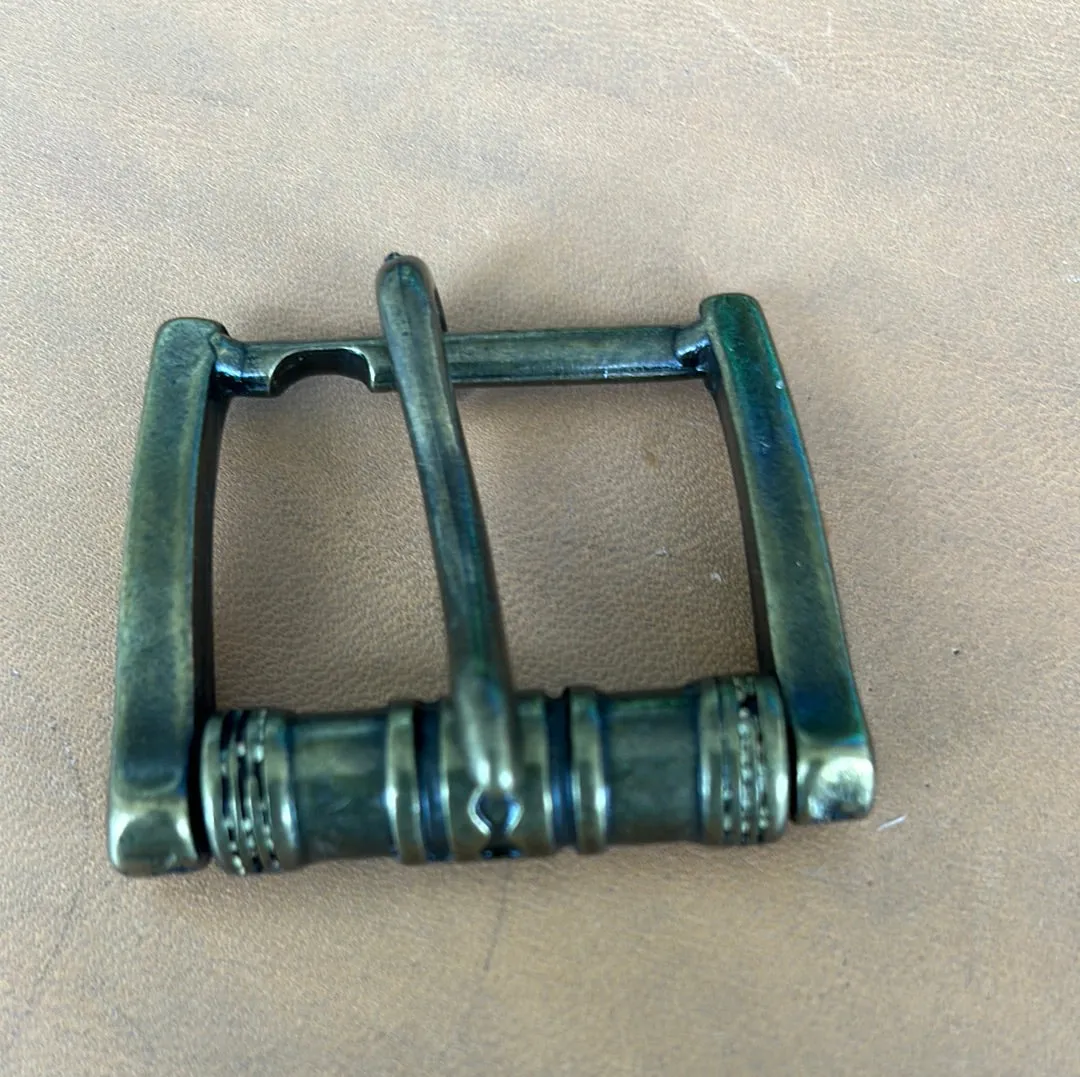 Leather House Bronze Buckle 40mm gesp brons vintage