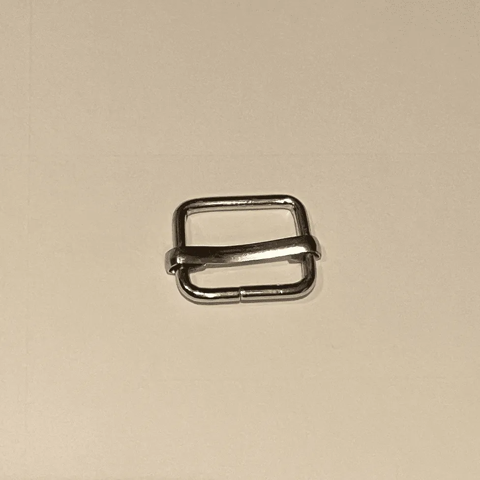 Leather House slider 15 mm tassenband goud zwart zilver