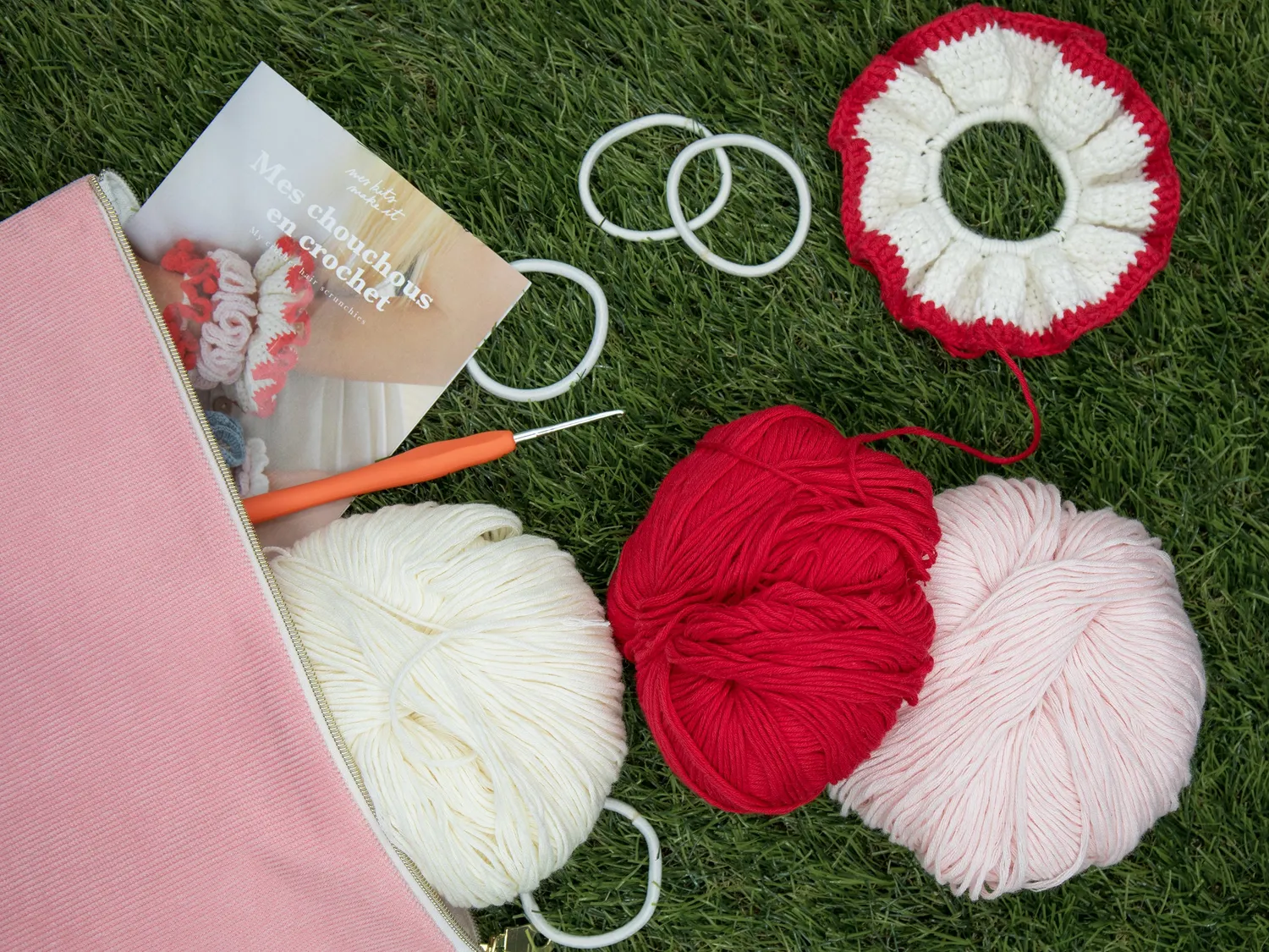 La Petite Epicerie MKMI Mes Chouchous haakkit Sorbet 3 scrunchies