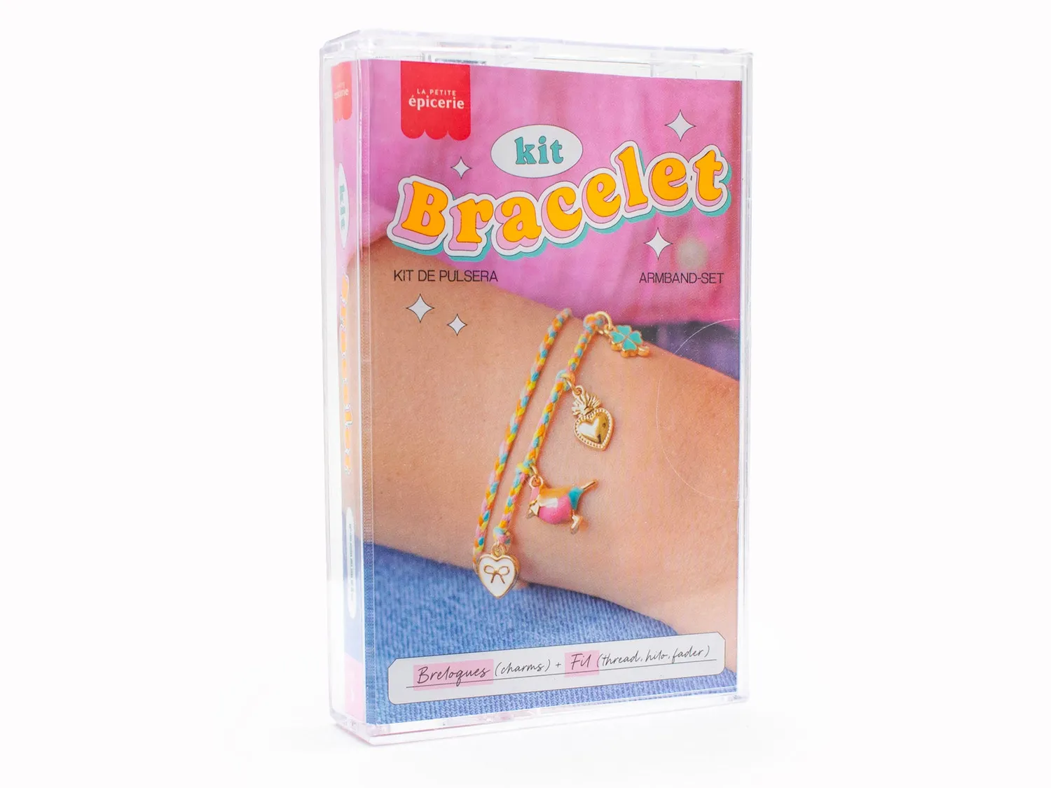 La Petite Epicerie Cassettes armbandenset 9 stuks goud