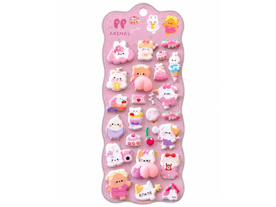 La Petite Epicerie Routine Time squishy stickers